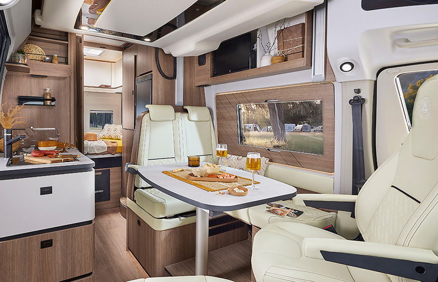 Geconverteerd busje CAMPER VAN XL SELECT - WOHNRAUM