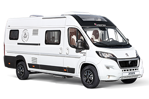 Geconverteerd busje Dreamer D68 LIMITED