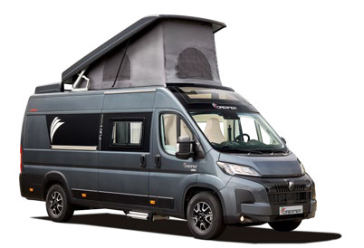 Geconverteerd busje Dreamer D68 UP
